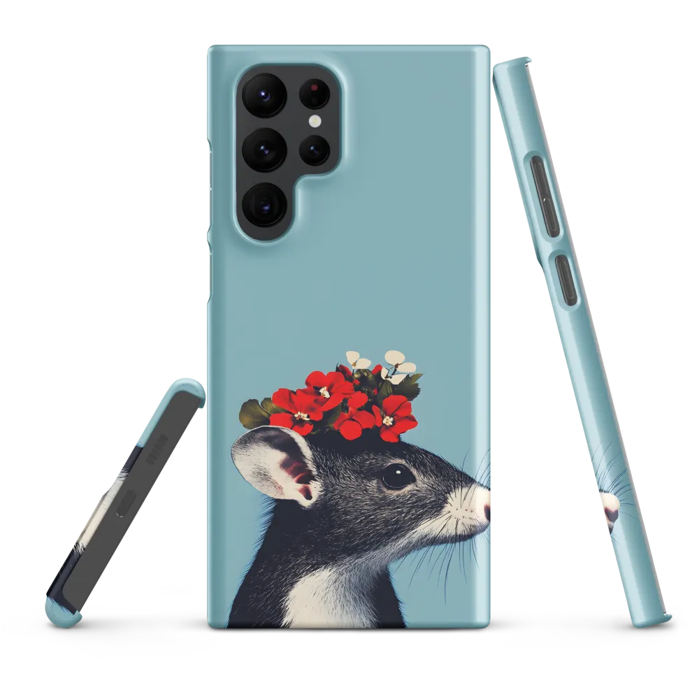 Whimsical Flora: A Mouse's Floral Crown