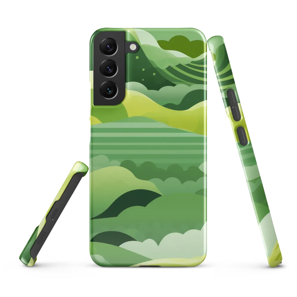 Tranquility in Green Waves