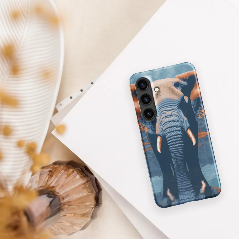 Majestic Reflection: The Elephant's Serenade