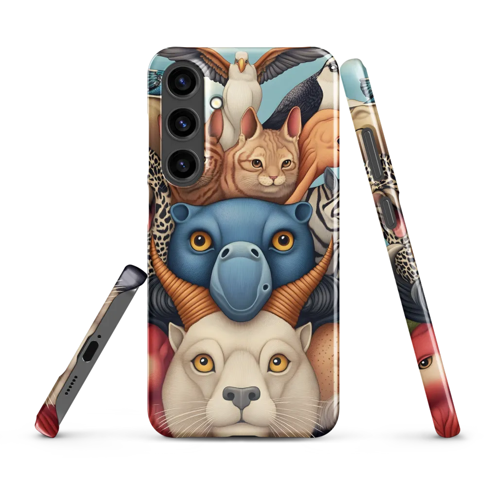 Harmonious Echoes of Wildlife | Phone Case |  S24 Plus | Snap Case | Glossy