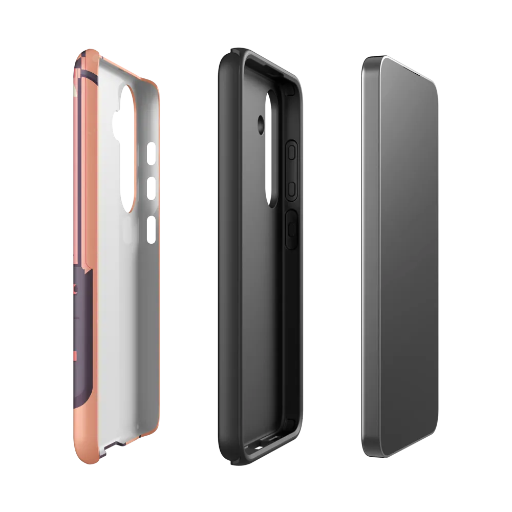 Futuristic Astronaut Bot | Phone Case |  S24 | Tough Case | Matte