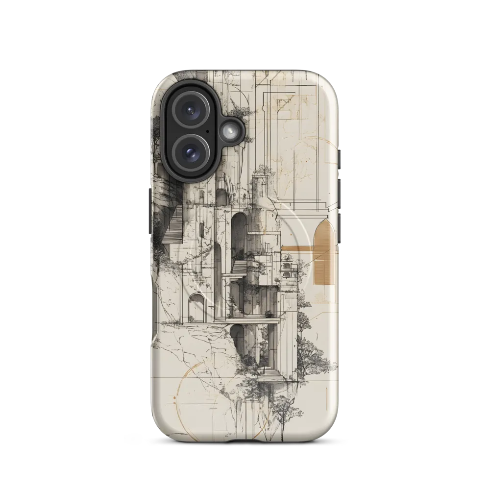 Ethereal Architectures | Phone Case |  16 | MagSafe® Tough Case | Glossy