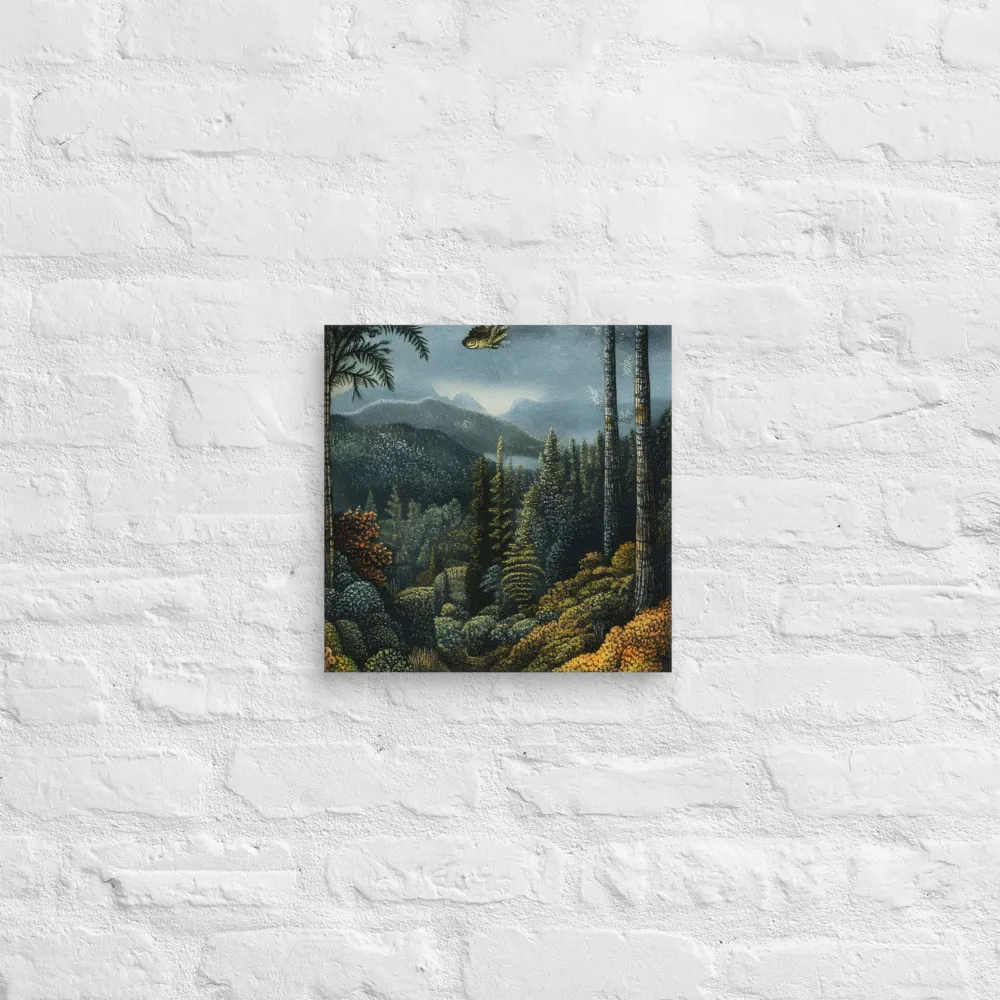 Whispers of the Enchanted Forest | Canvas | 12″×12″