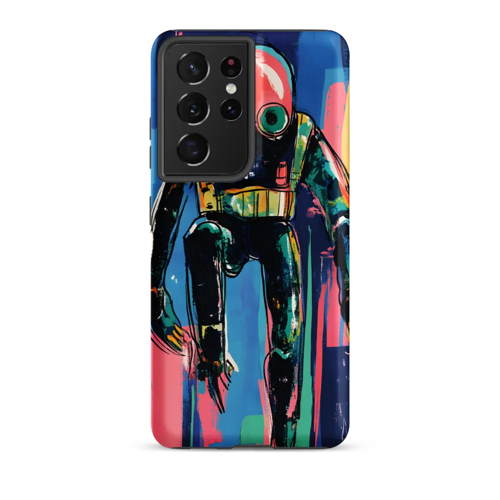 Diver in Vibrant Motion