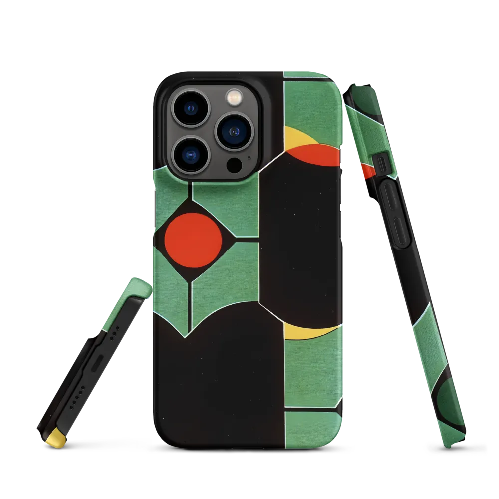 Modular Green Panels with Red Discs