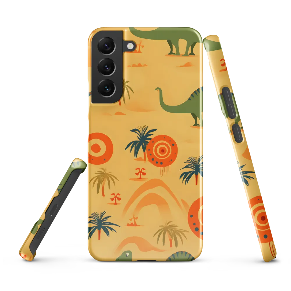 Prehistoric Playtime | Phone Case |  S22 Plus | Snap Case | Glossy