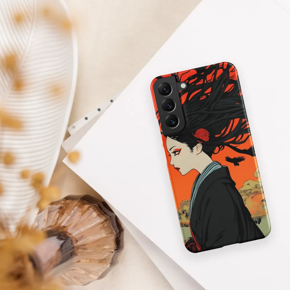 Whispers of Shadows | Phone Case |  S22 Plus | Snap Case | Matte
