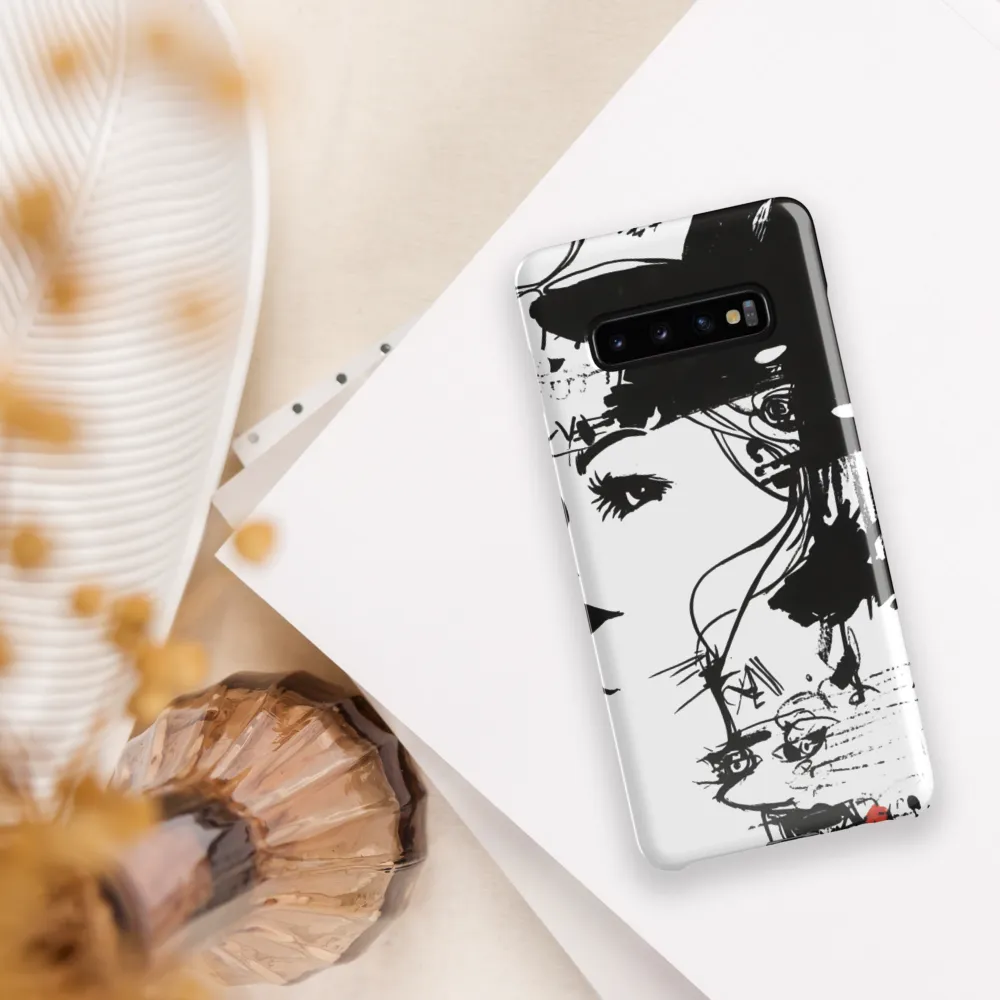 Enigmatic Elegance | Phone Case |  S10 Plus | Snap Case | Glossy