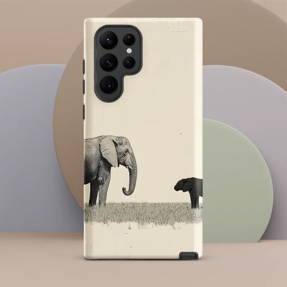 Contrasting Companions | Phone Case |  S22 Ultra | Tough Case | Matte