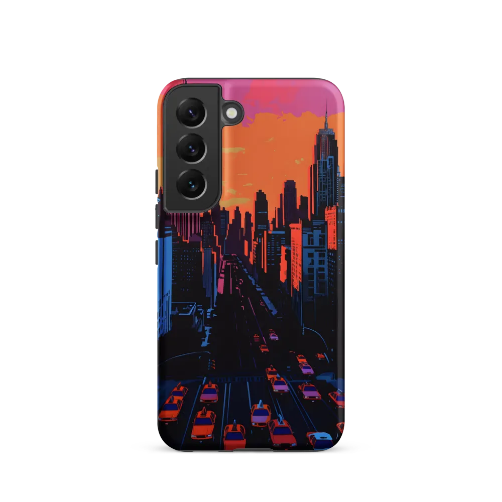 Sunset Over Skyscrapers