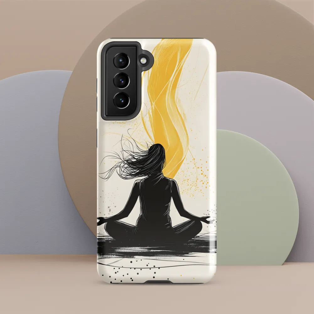The Essence of Serenity | Phone Case |  S21 | Tough Case | Glossy
