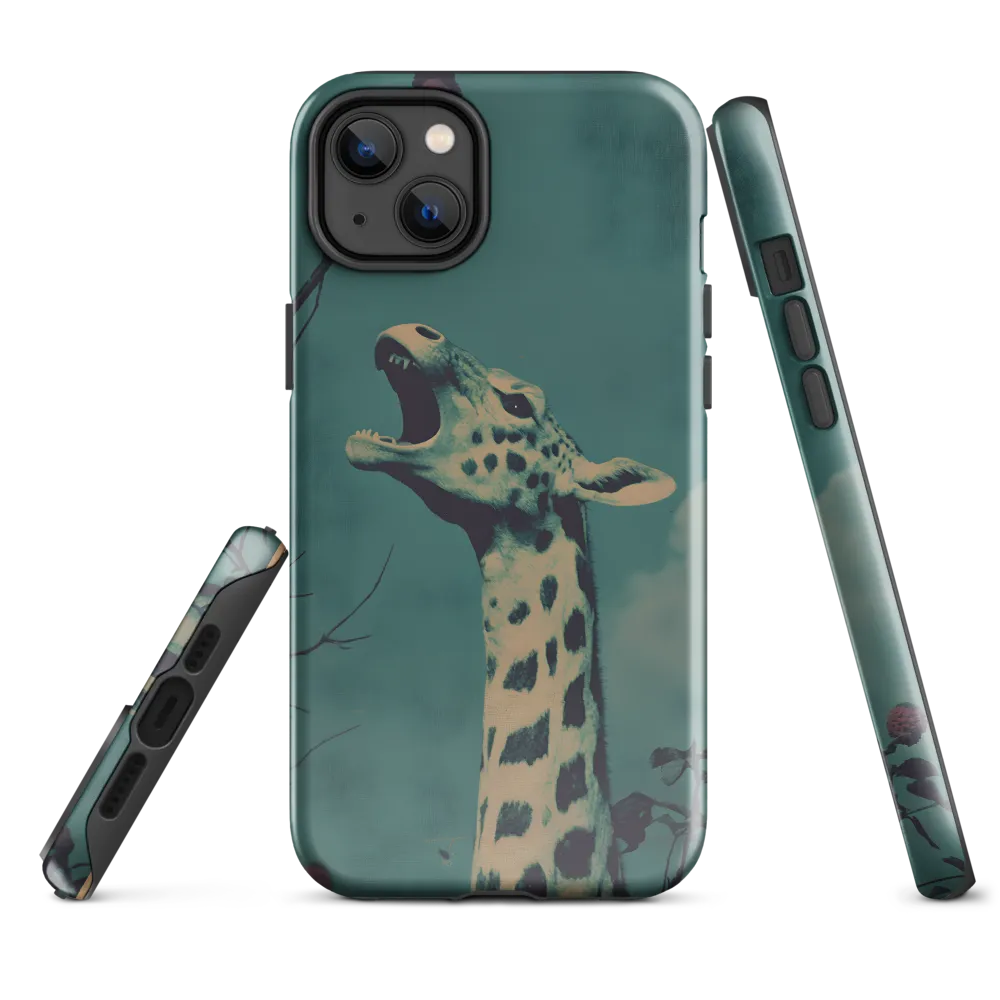 Whispers of the Tall: A Surreal Giraffe Encounter