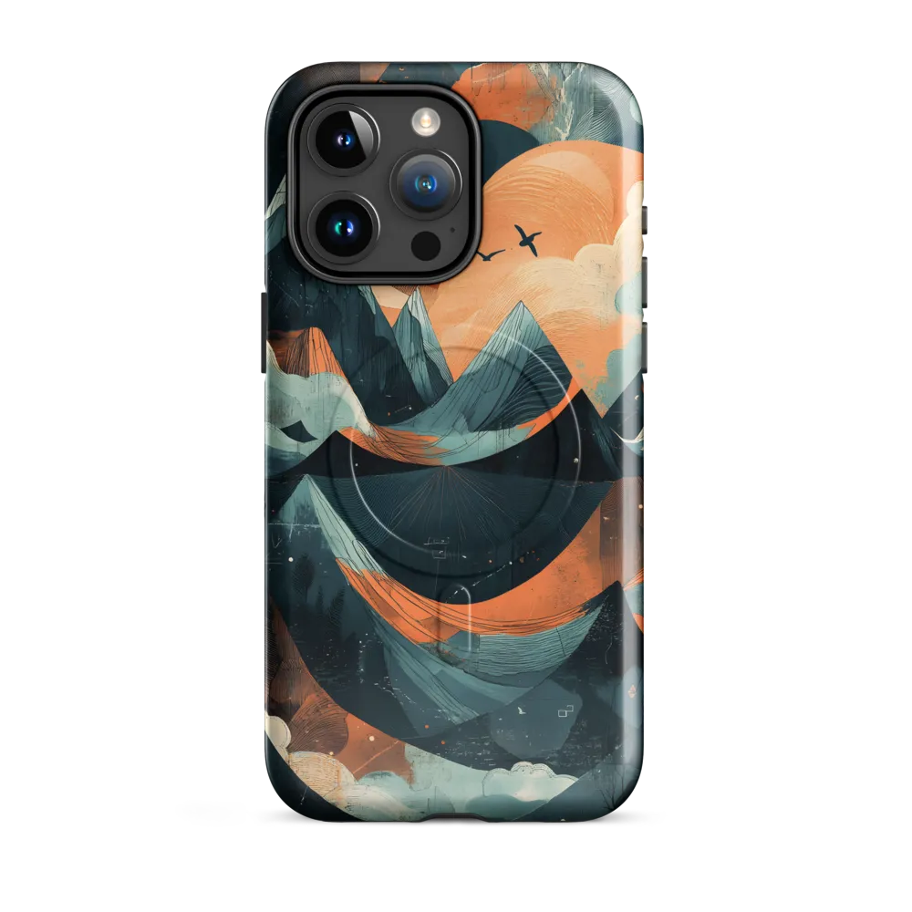 Ethereal Mountain Dreams | Phone Case |  15 Pro Max | MagSafe® Tough Case | Glossy