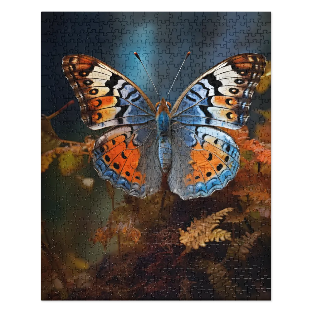 Harmony in Color: The Butterfly | Jigsaw Puzzle | 520 pieces