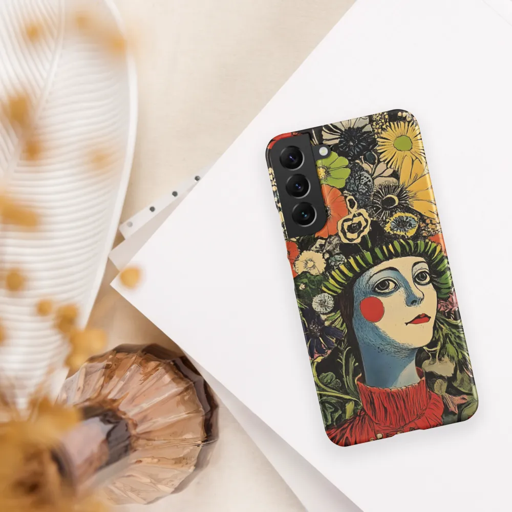 Floral Whimsy: A Portrait of Nature's Embrace