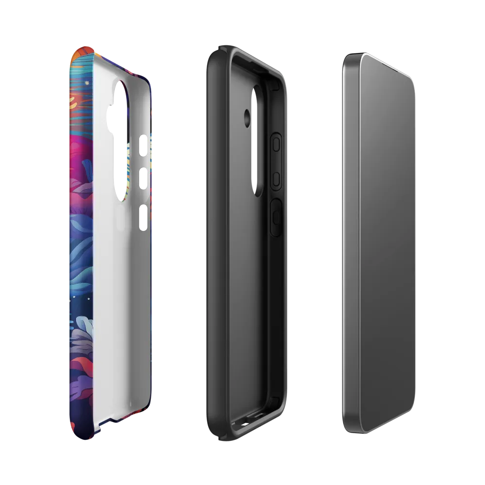 Tropical Dreamscape | Phone Case |  S24 | Tough Case | Matte