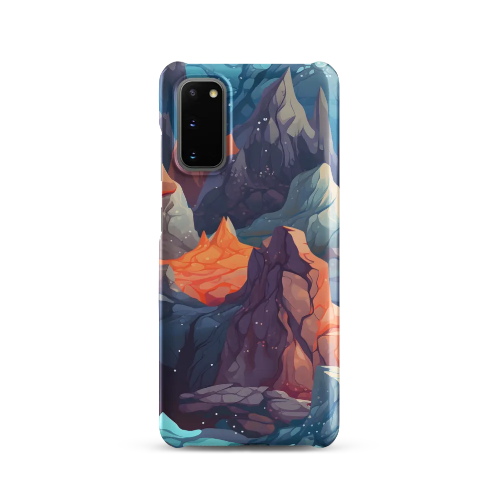 Mystical Peaks of Imagination | Phone Case |  S20 | Snap Case | Matte