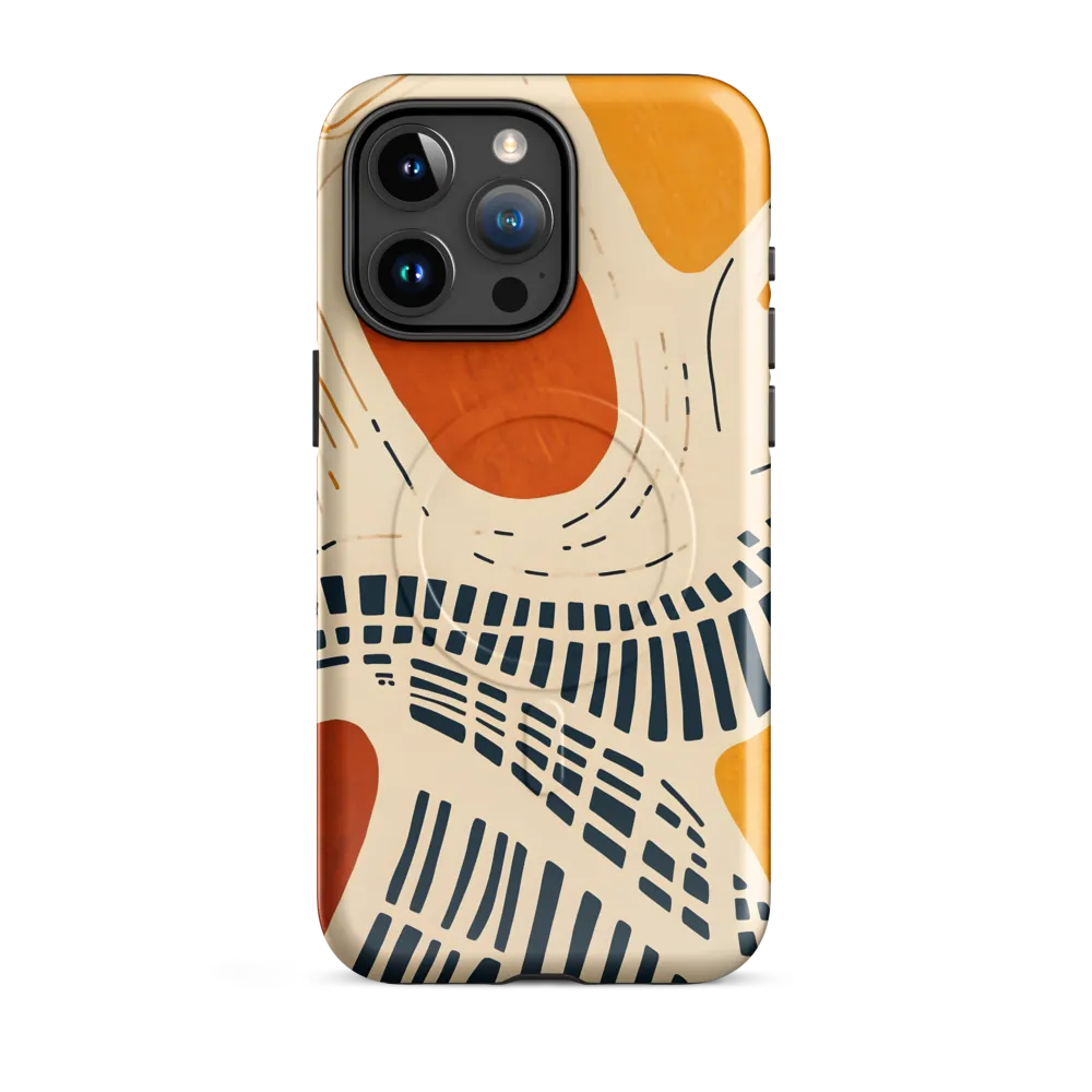 Urban Patterns in Harmony | Phone Case |  15 Pro Max | MagSafe® Tough Case | Glossy