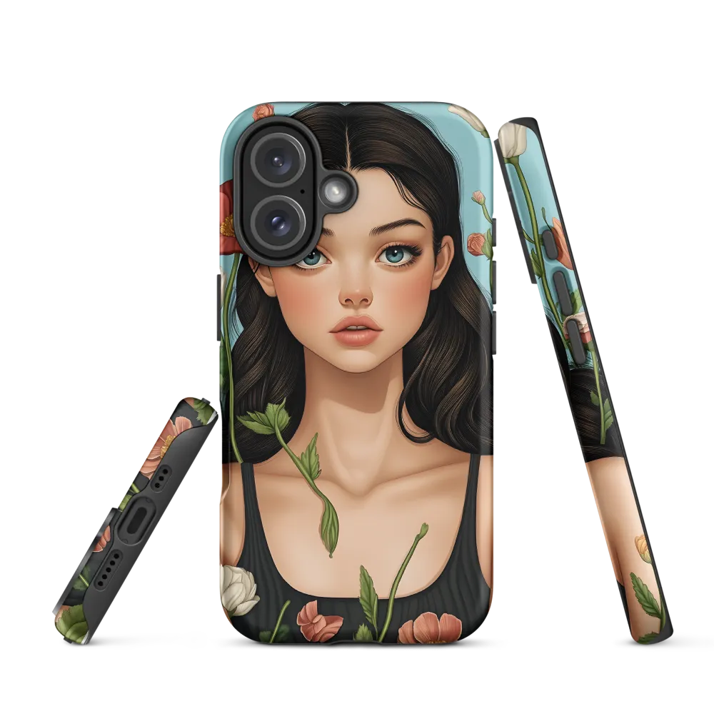 Enveloped in Nature | Phone Case |  16 | Tough Case | Matte