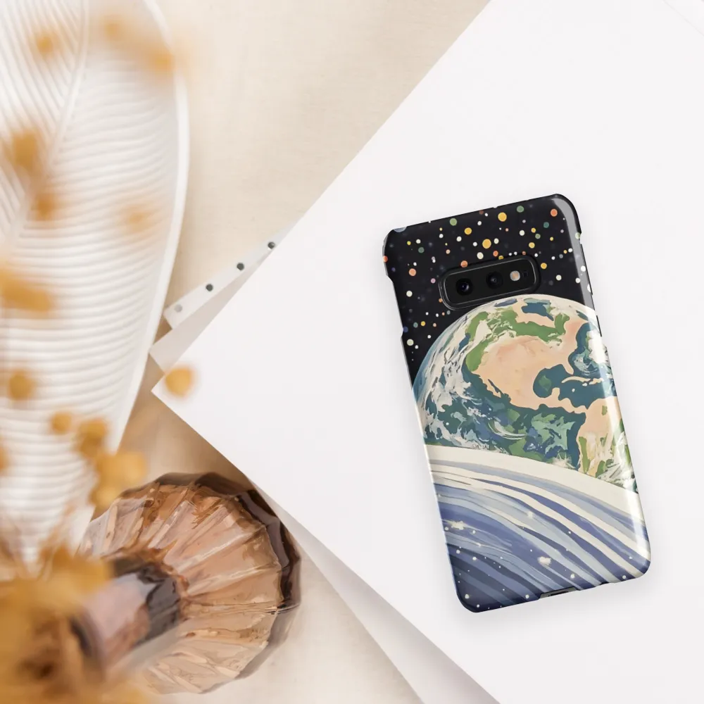 Celestial View: A Surreal Journey Through Space