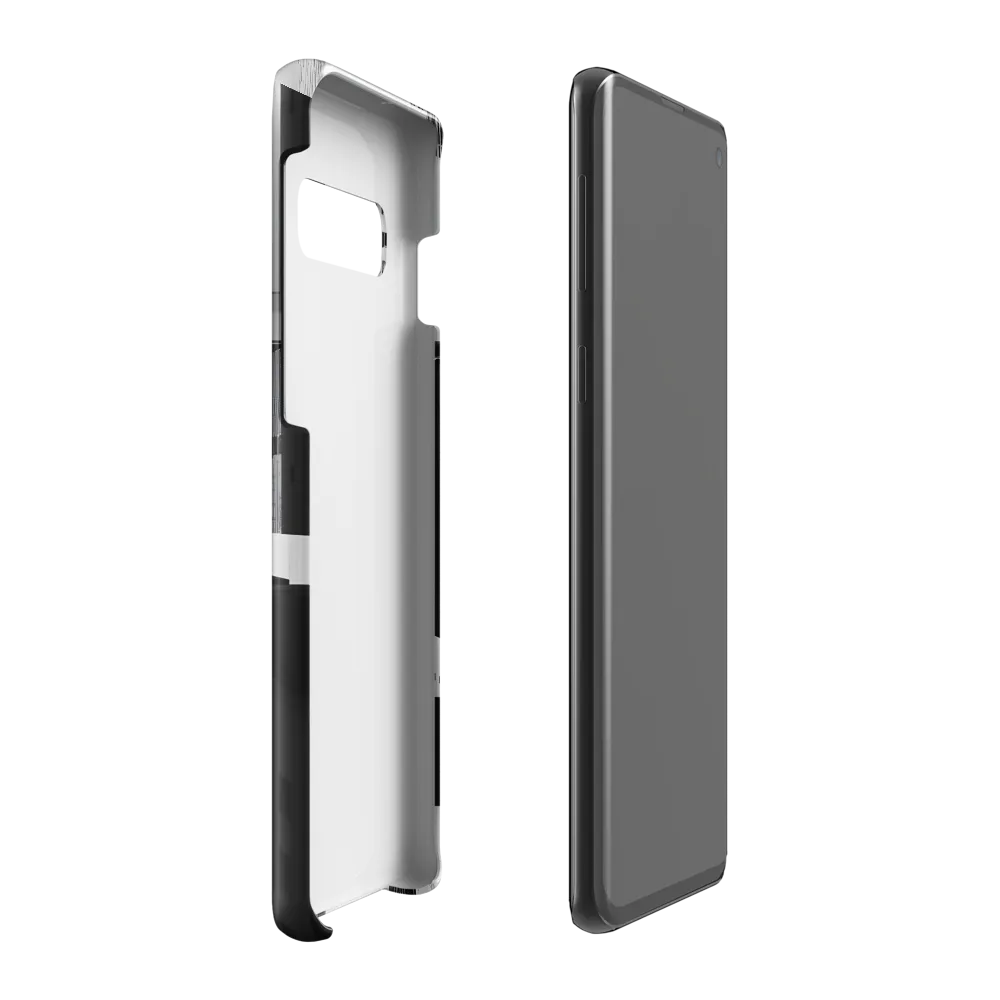 Urban Void: A Minimalist Exploration | Phone Case |  S10 Plus | Snap Case | Glossy