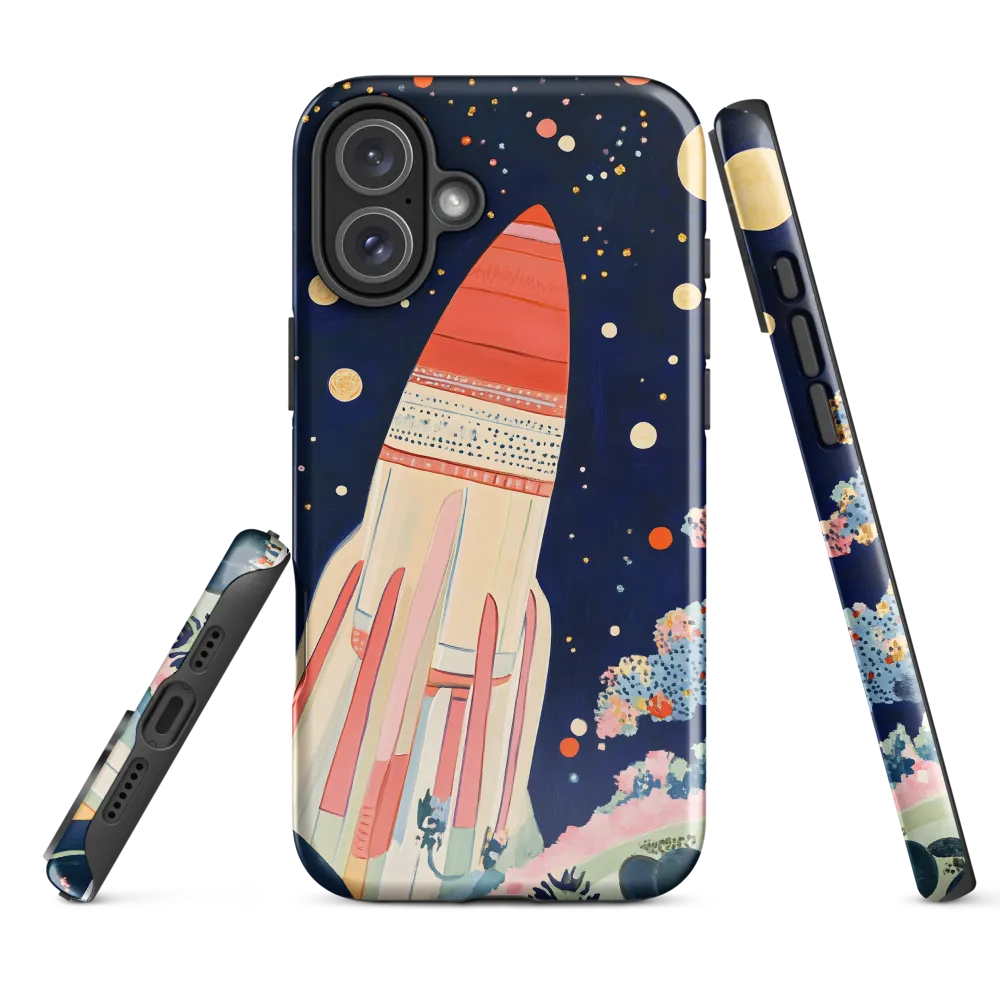 Cosmic Dreams: The Rocket's Journey