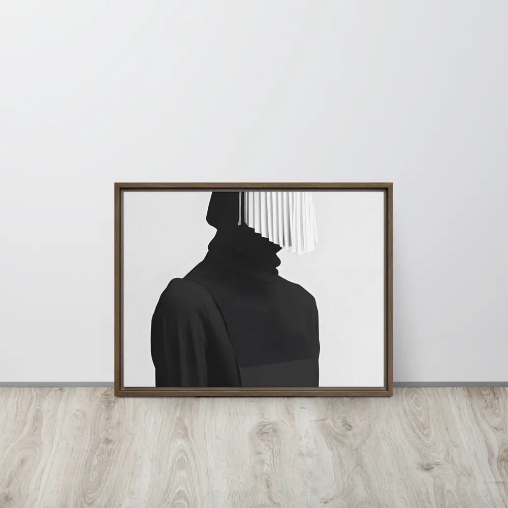 Veil of Mystery | Canvas with Brown Frame | 18″×24″