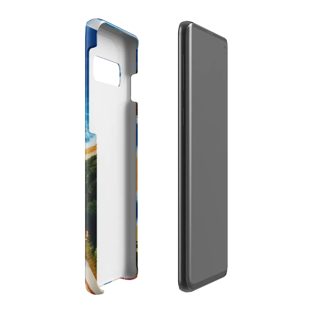 Tropical Serenity | Phone Case |  S10 Plus | Snap Case | Glossy