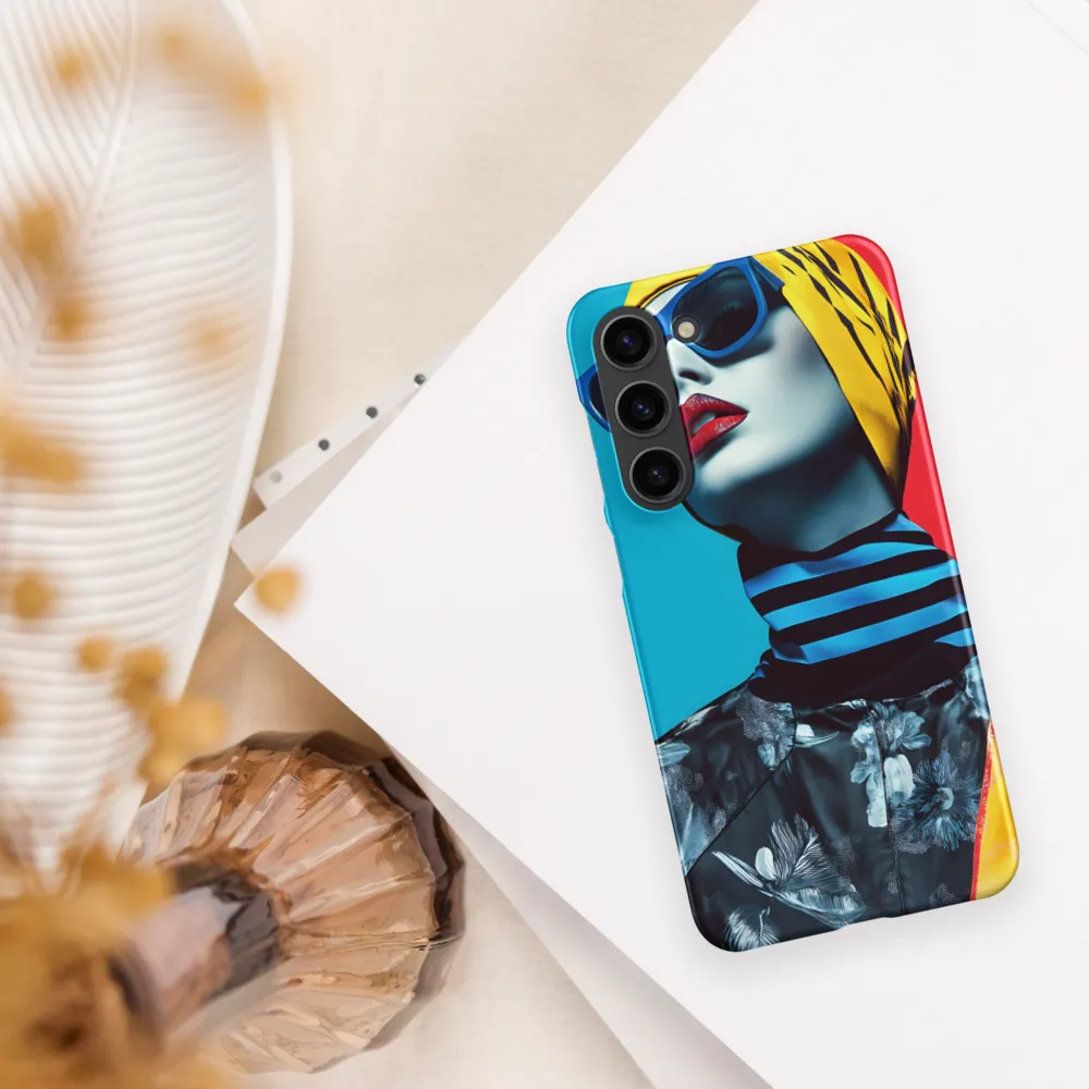 Vibrant Elegance in Modern Fashion | Phone Case |  S23 Plus | Snap Case | Matte