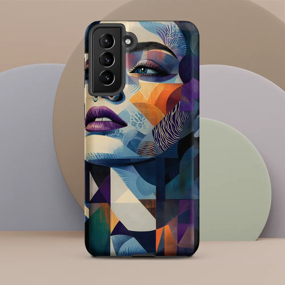 Fragmented Mystery: A Modern Portrait