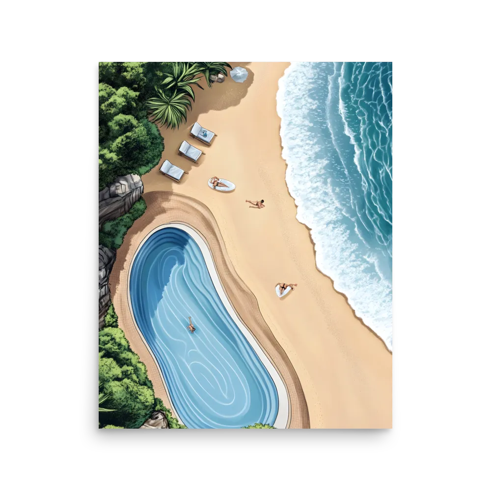 Serenity by the Shore | Poster | 16″×20″
