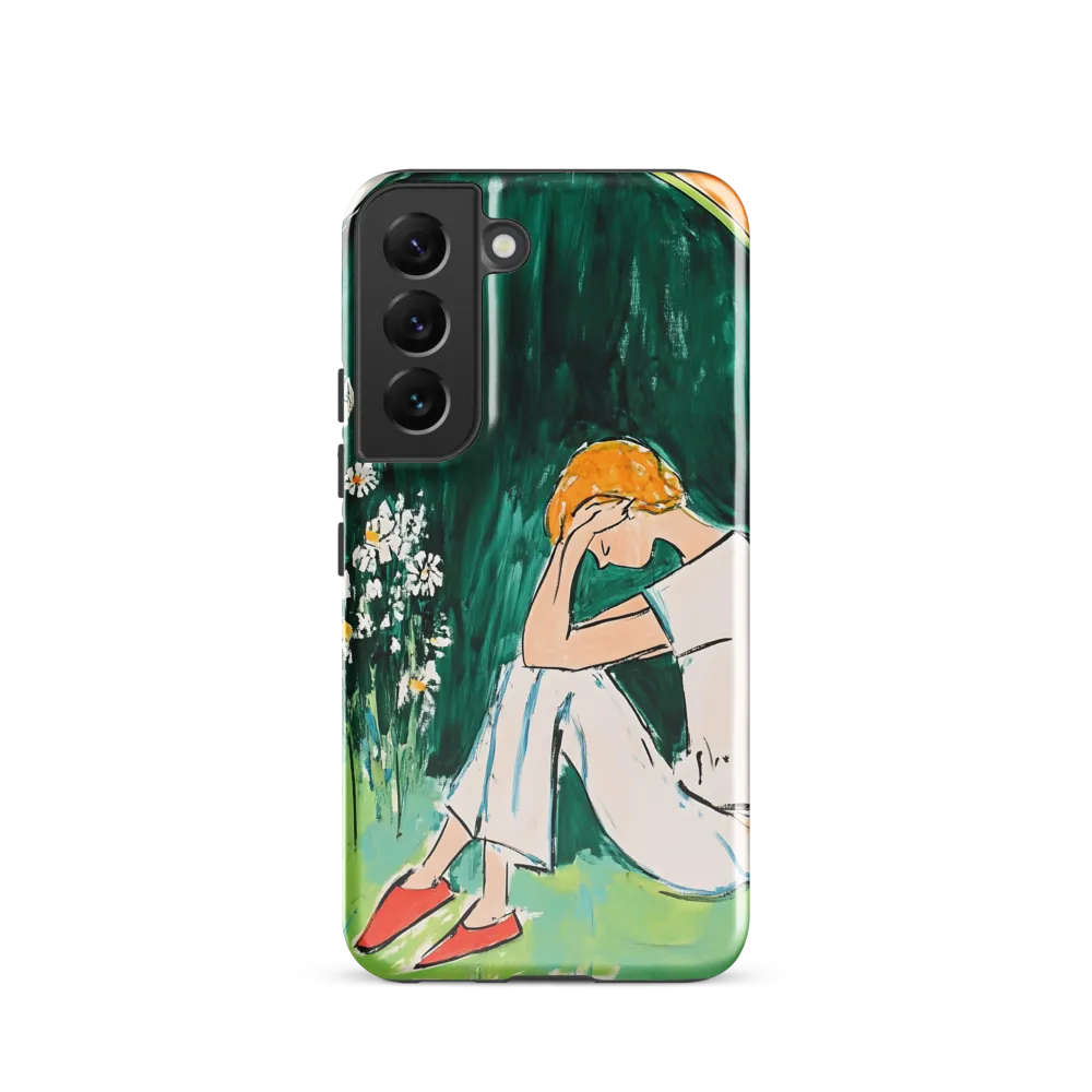 Silent Sorrow | Phone Case |  S22 | Tough Case | Glossy