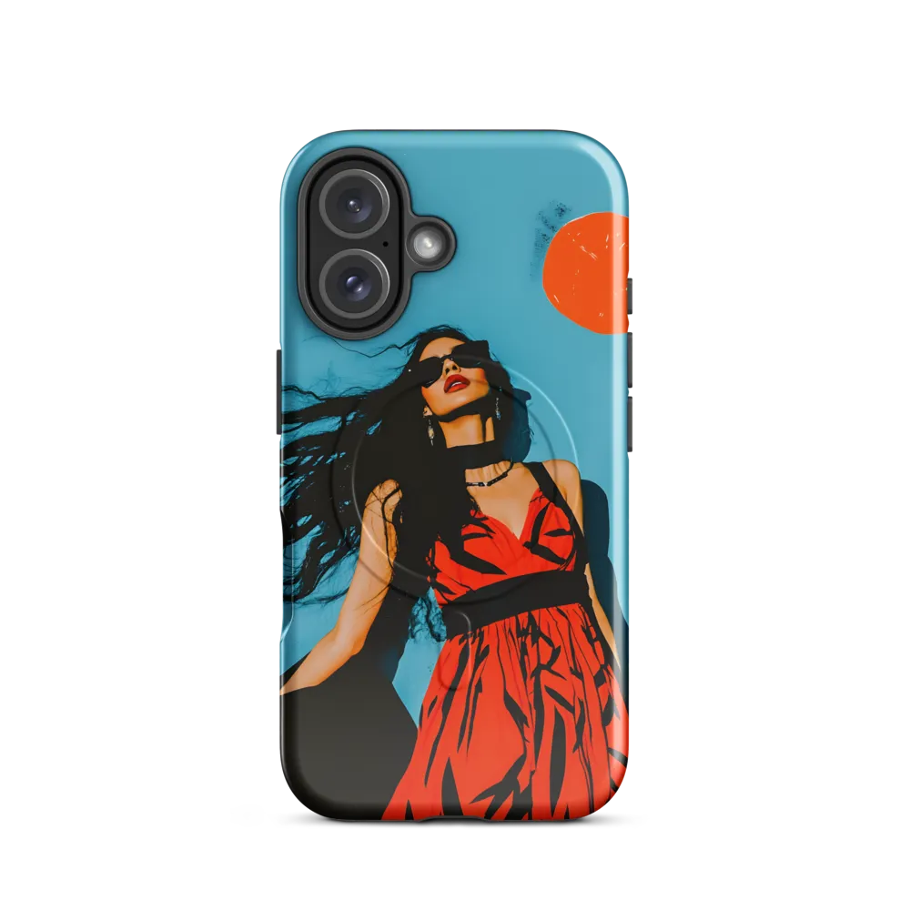 Sunset in Fashion: A Modern Portrait