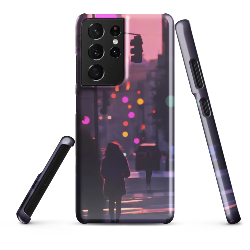 City Silhouettes at Dusk | Phone Case |  S21 Ultra | Snap Case | Glossy