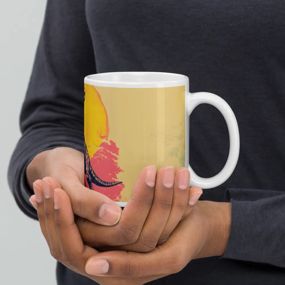 Majestic Dinosaur at Sunrise | Mugs | Multiple Sizes & Colors