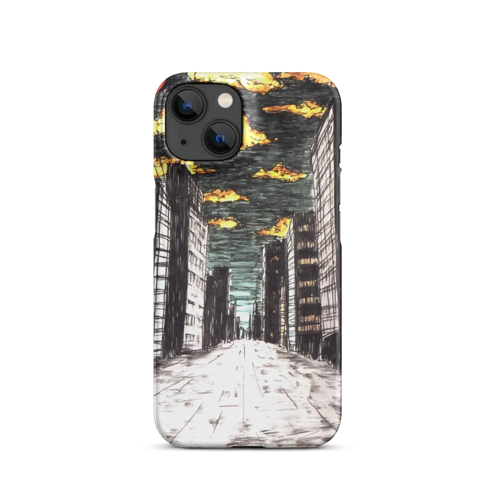 Eclipsed Cityscape