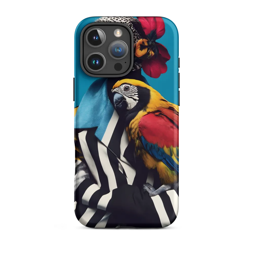 Vibrant Fusion of Flora and Fauna