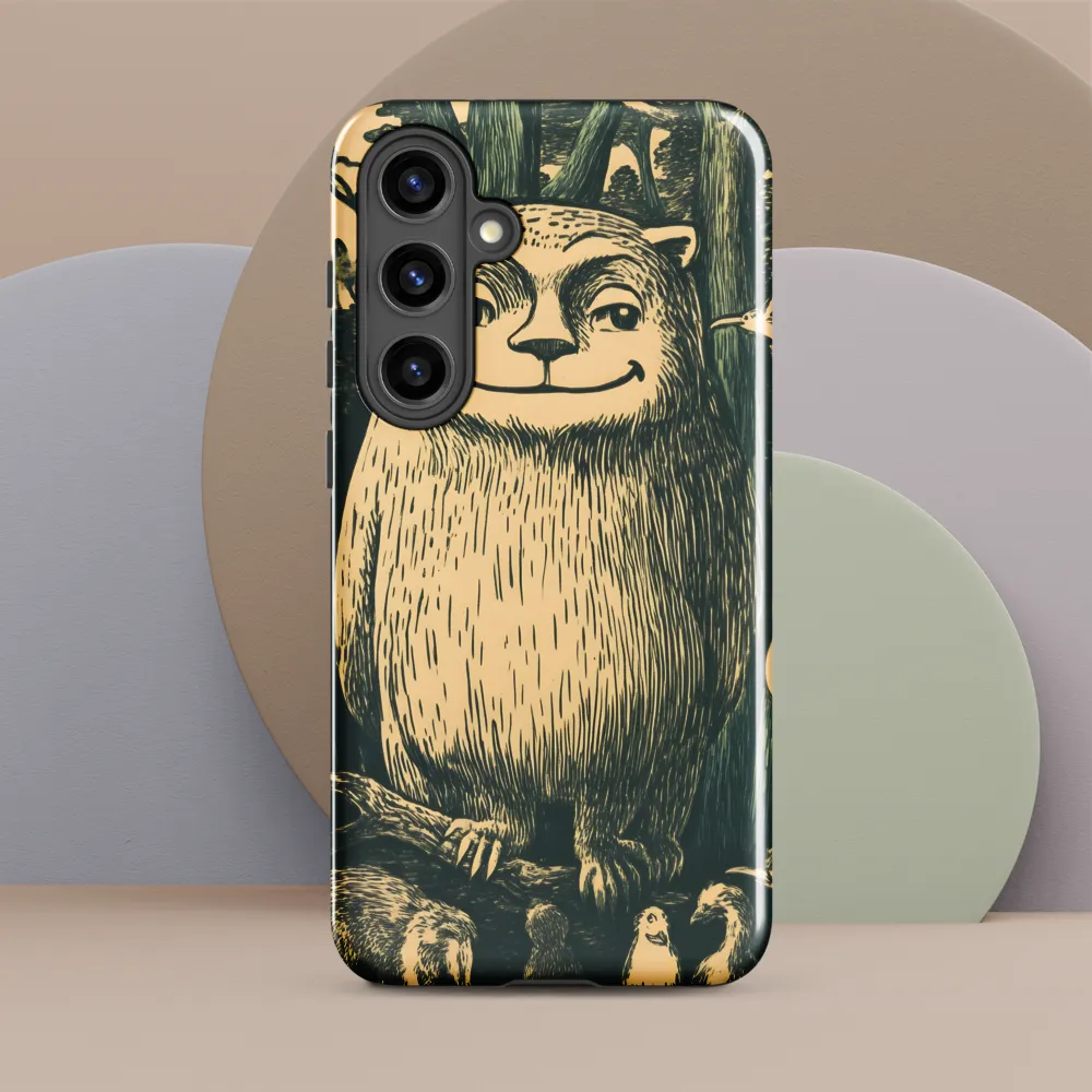 Forest Guardian: A Whimsical Encounter