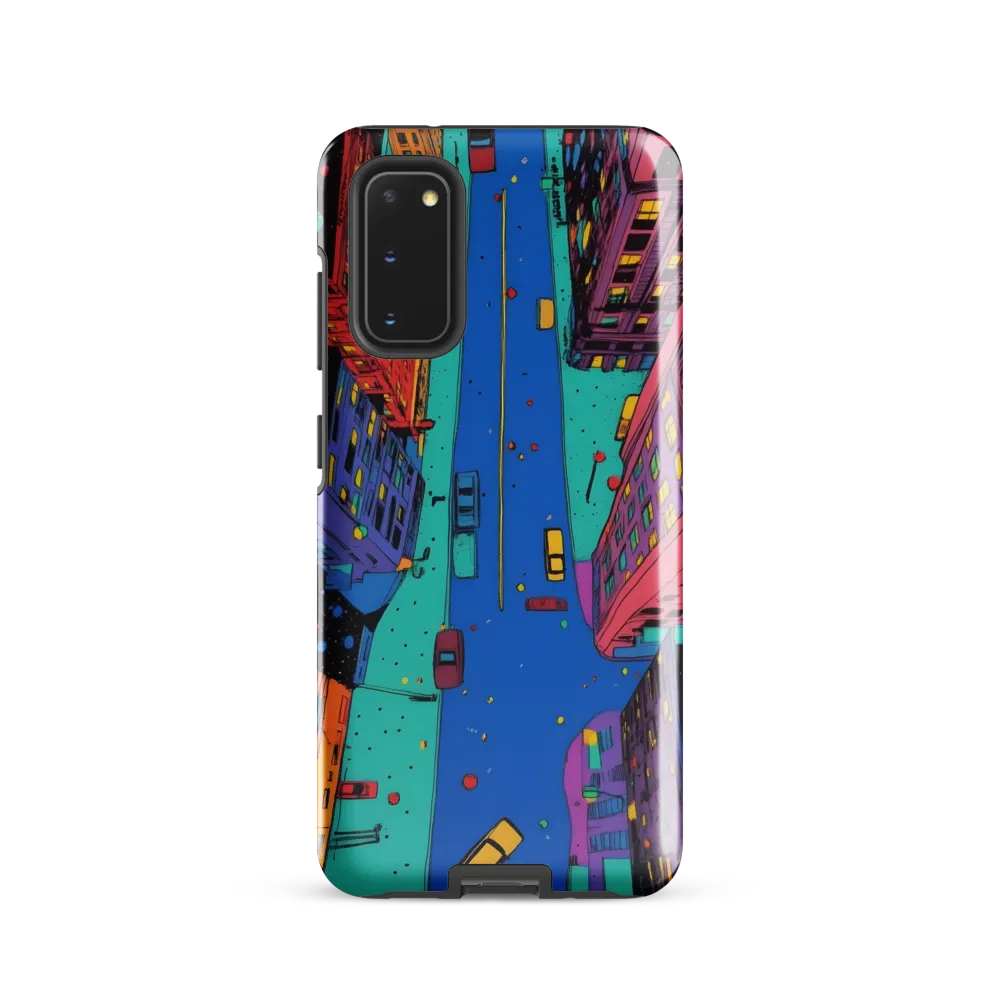 Neon Avenue from Above