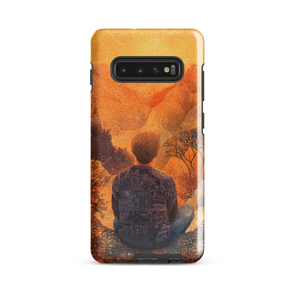 Embracing Nature's Glow | Phone Case |  S10 Plus | Tough Case | Glossy