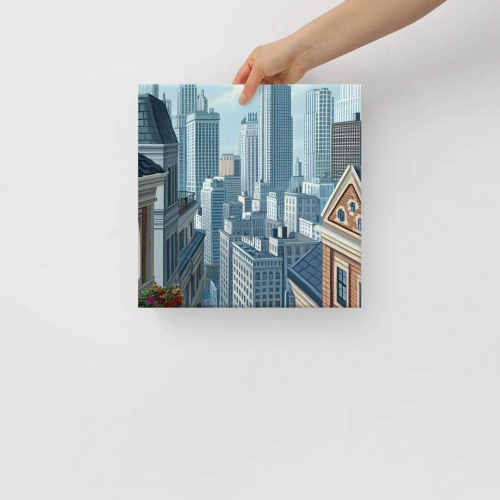 Urban Symphony | Canvas | 12″×12″