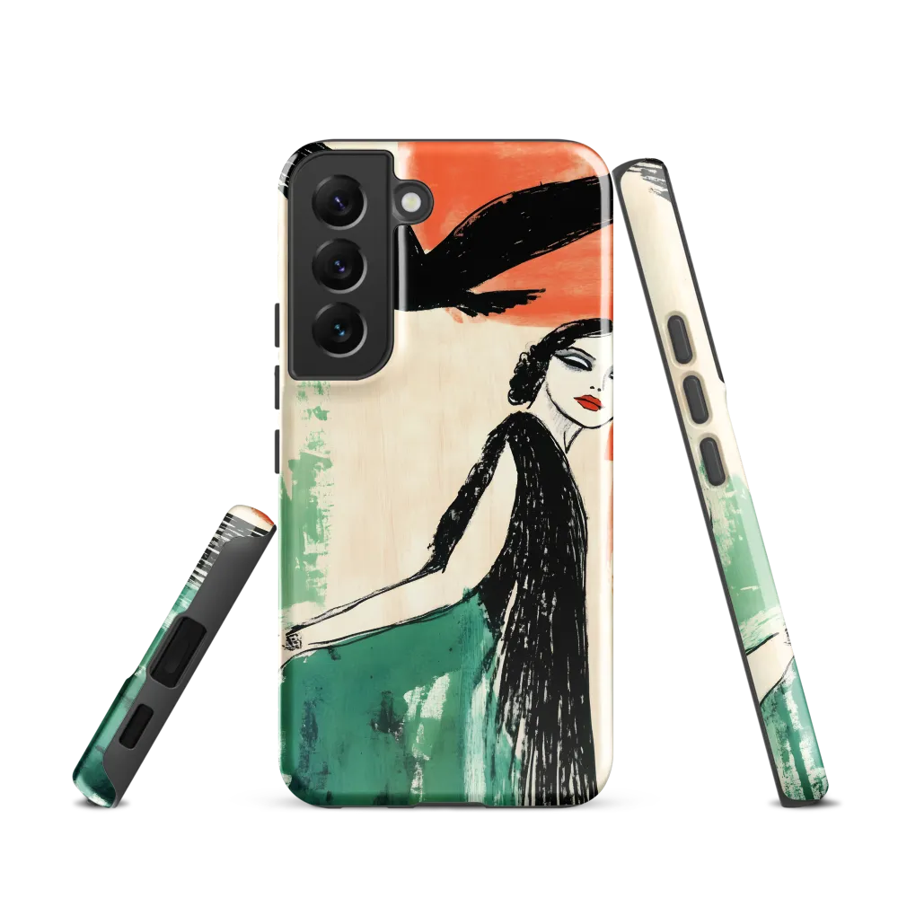 Elegance in Flight | Phone Case |  S22 | Tough Case | Glossy