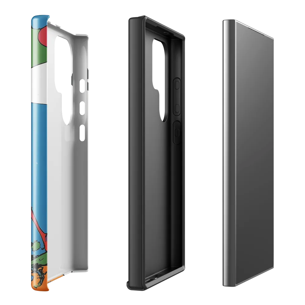 Dynamic Abstract Movement | Phone Case |  S24 Ultra | Tough Case | Glossy