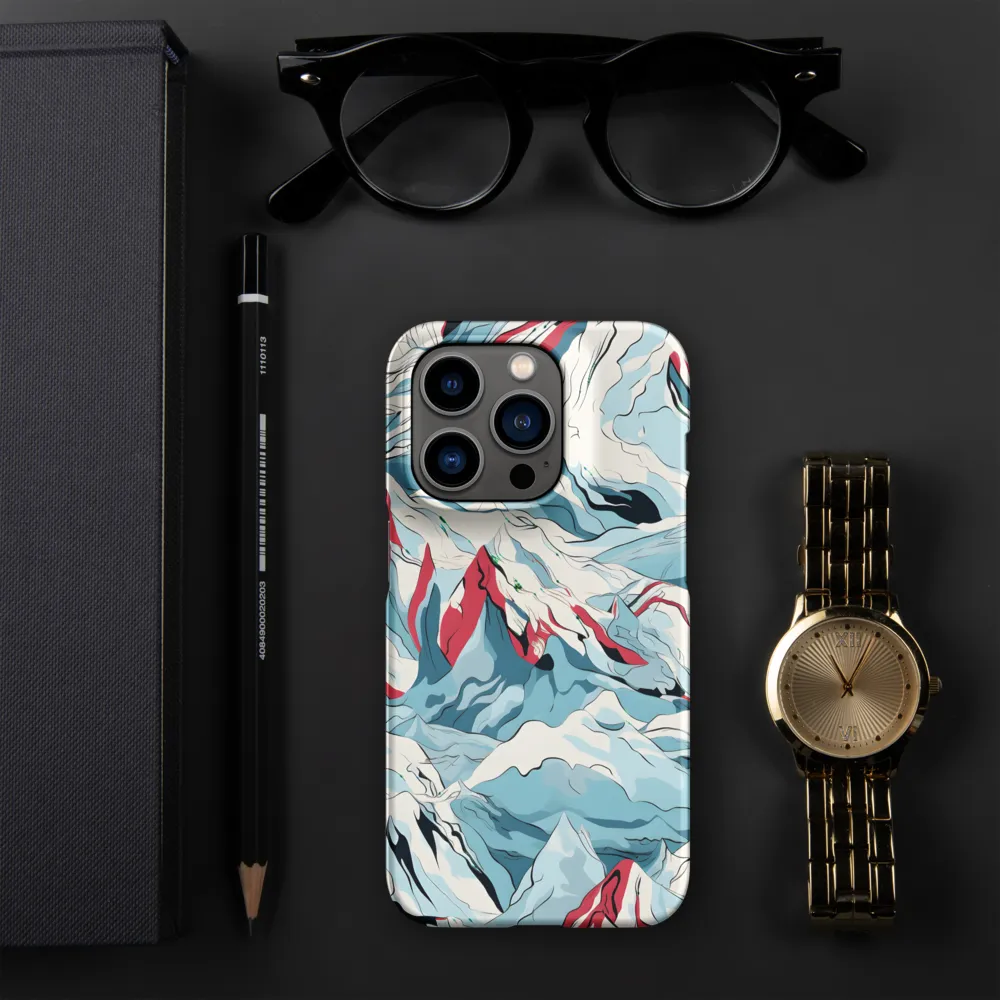 Majestic Peaks of Serenity | Phone Case |  14 Pro | Snap Case | Matte