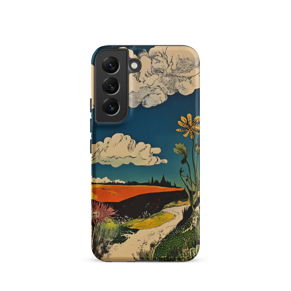 Surreal Blooming Landscape