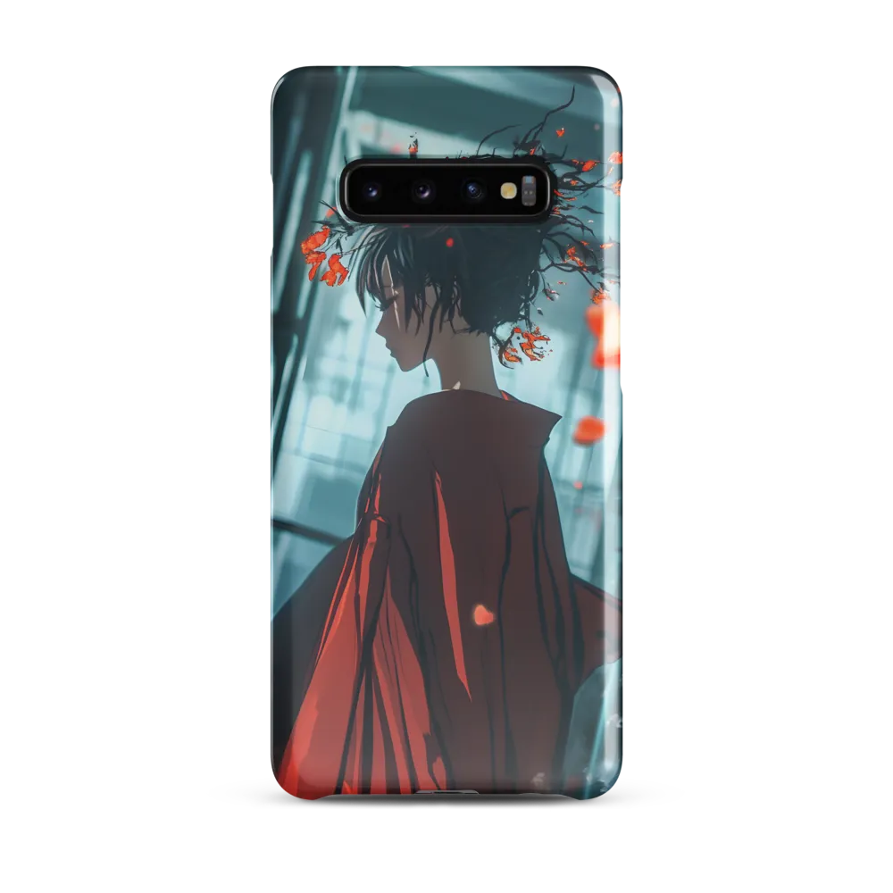 Floral Elegance | Phone Case |  S10 Plus | Snap Case | Glossy