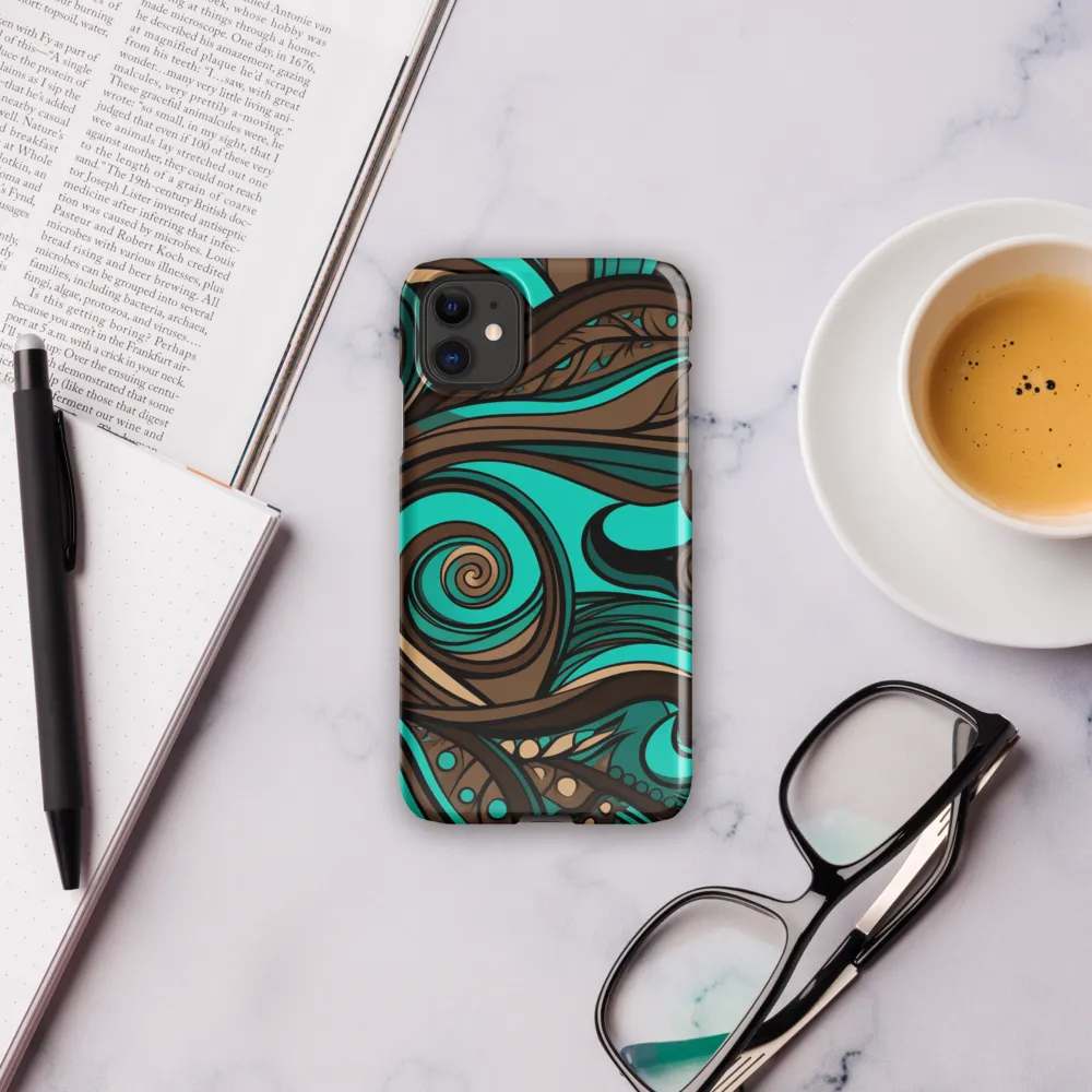 Fluctuating Currents | Phone Case |  11 | Snap Case | Glossy