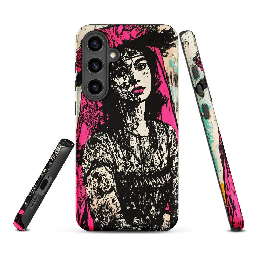 Veiled Beauty | Phone Case |  S24 Plus | Tough Case | Matte