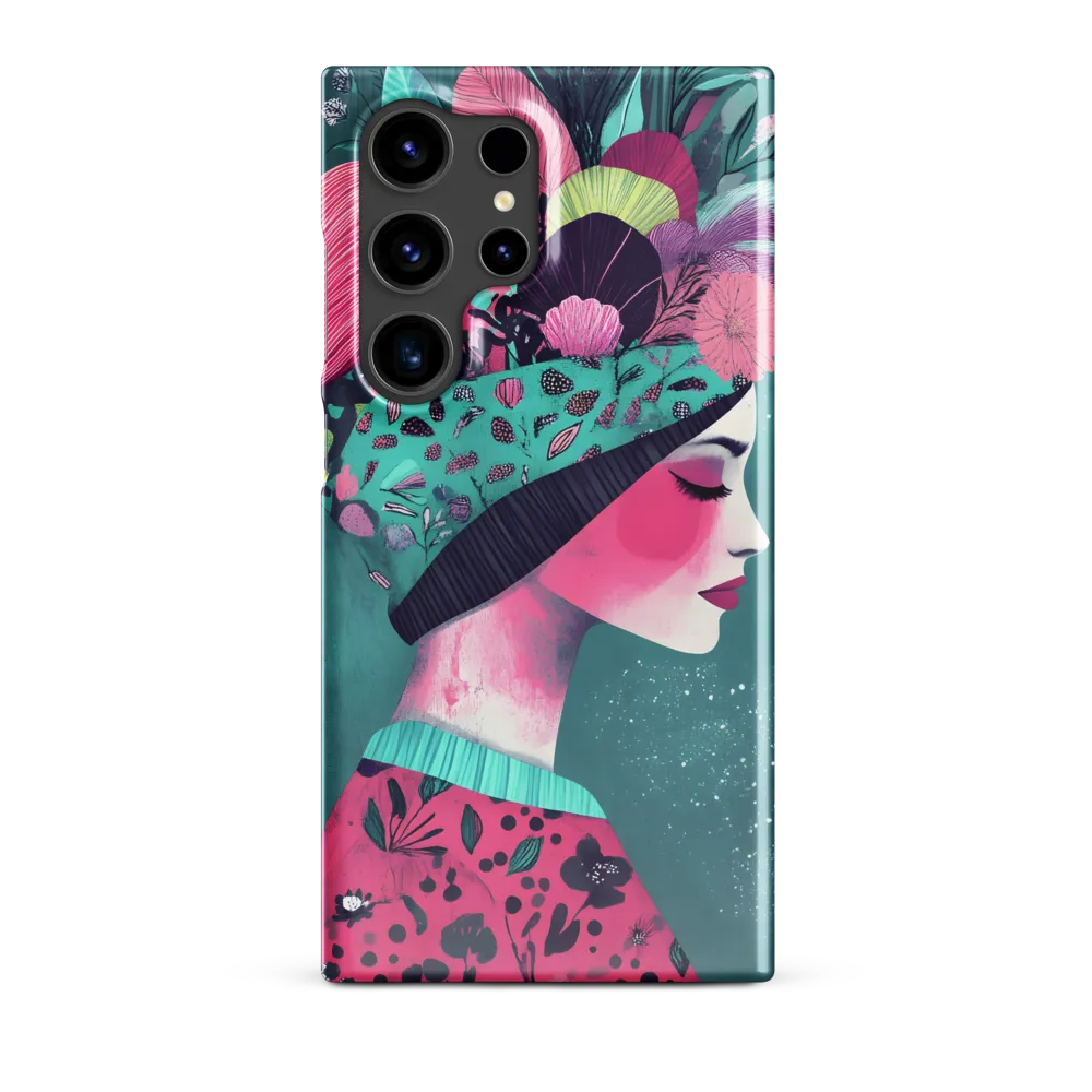 Whimsical Floral Portrait