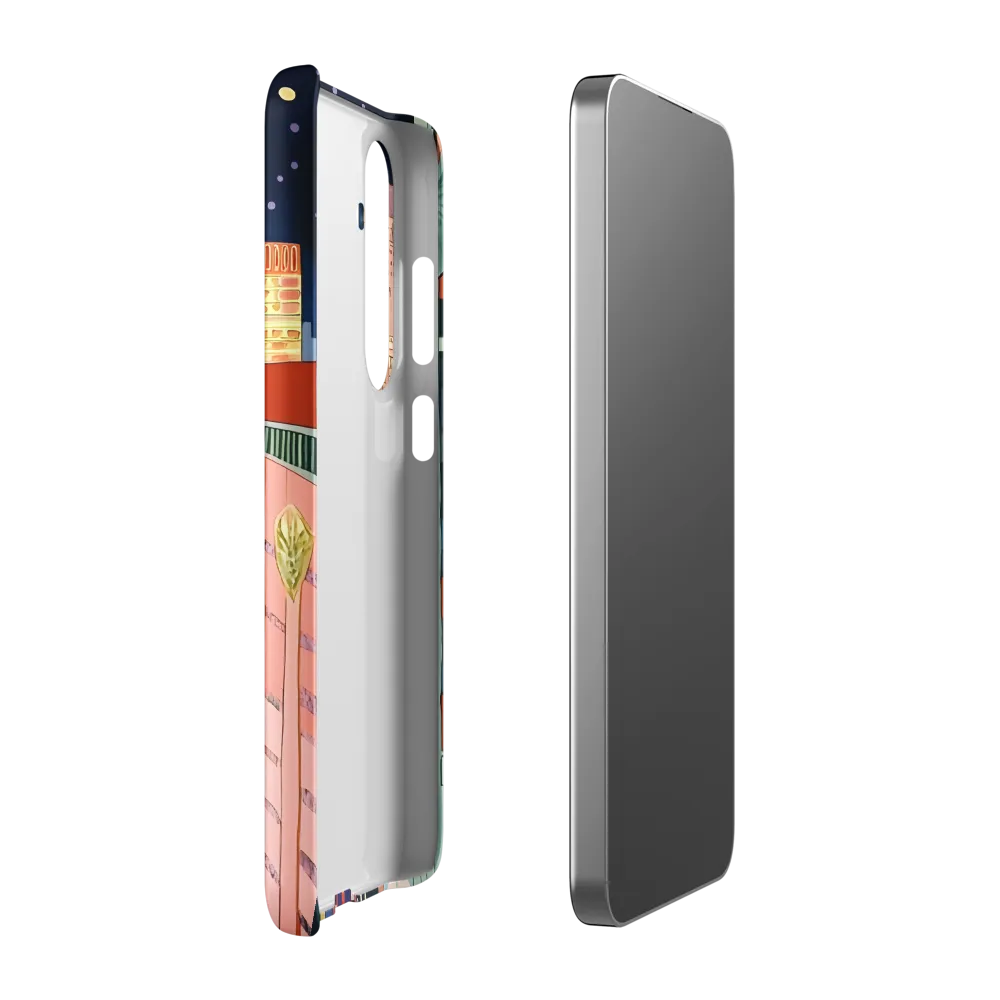 Urban Dreamscape: A Pop Art Night | Phone Case |  S24 Plus | Snap Case | Matte